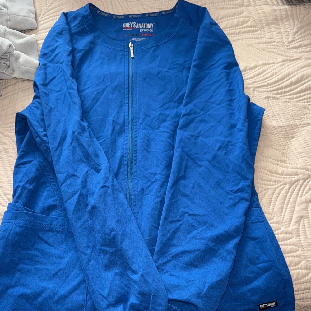 Grey's Anatomy Blue Scrub jacket